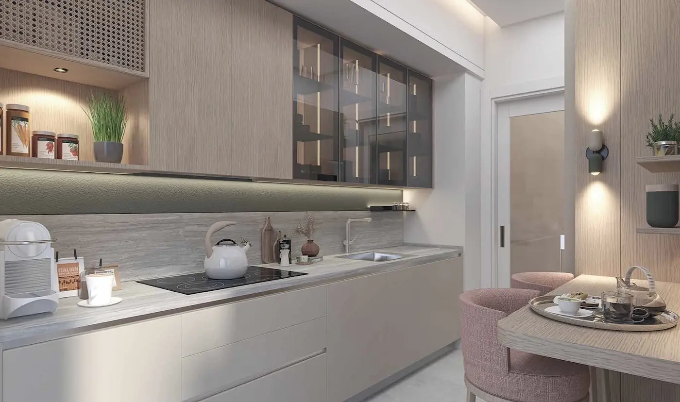 Fitted kitchen